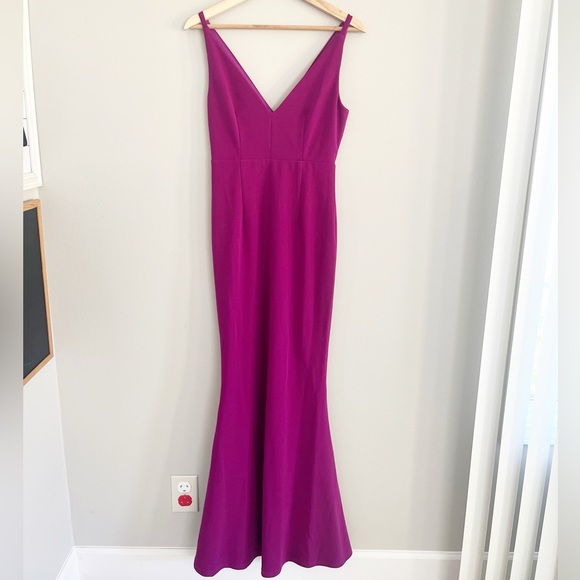 Lulus Melora Magenta Sleeveless Maxi Dress - Picture 3 of 9
